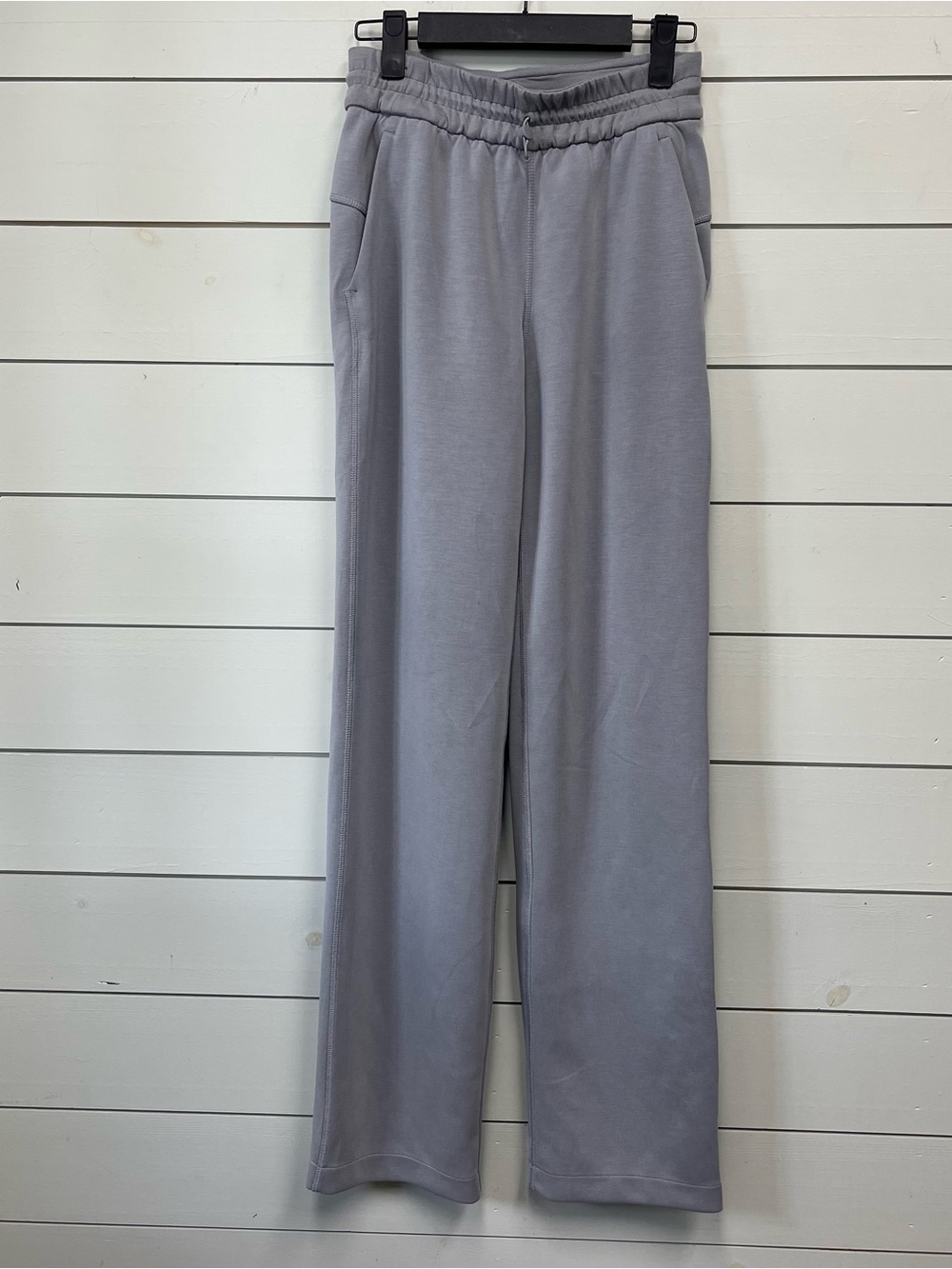 Lululemon softstreme high rise pants regular length gray women's size 2